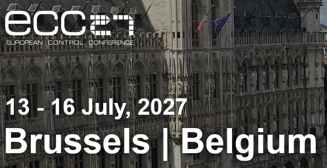 European Contol Conference (in cooperation with IFAC) - ECC 2027