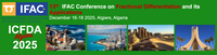 Fractional Differentiation and its Applications - 13th ICFDA 2025